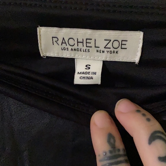 COPY - Rachel Zoe small faux leather stretchy Leggings - Picture 5 of 8